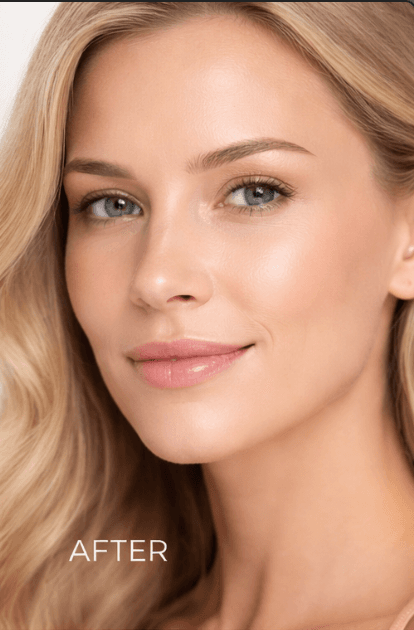 Before and after toxin results — After