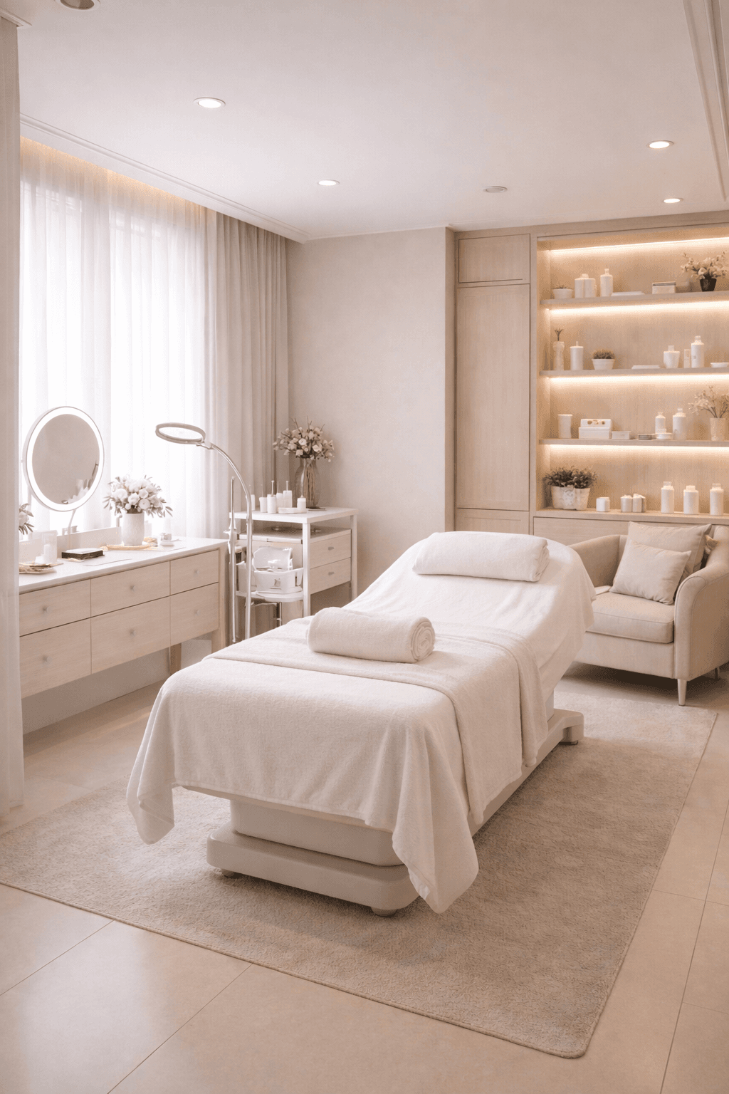 Lumina Aesthetics treatment room